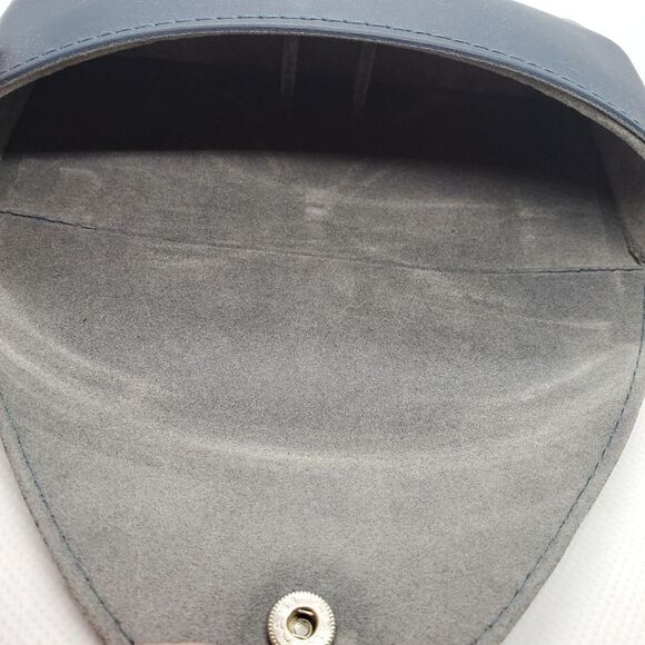 Nautica Blue Glasses Case with Gray Lining - Picture 6 of 6